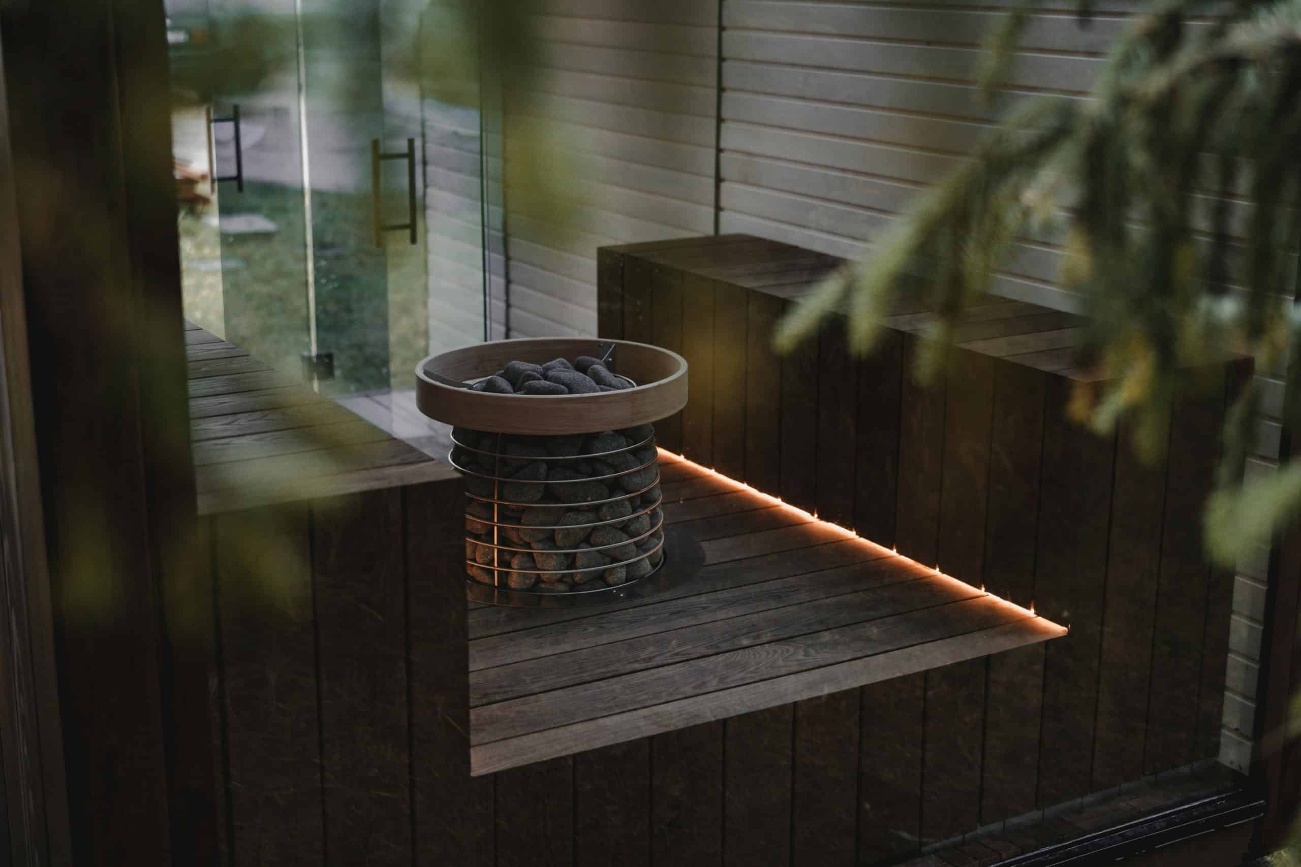 sauna extérieur infrarouge
