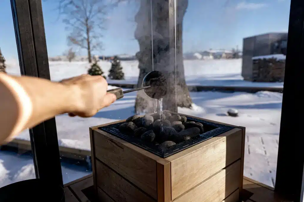 Sauna Tonneau Occasion : Guide Achat, Prix & Pièges à Éviter 2026 6 Sauna Extérieur avec Poêle à Bois