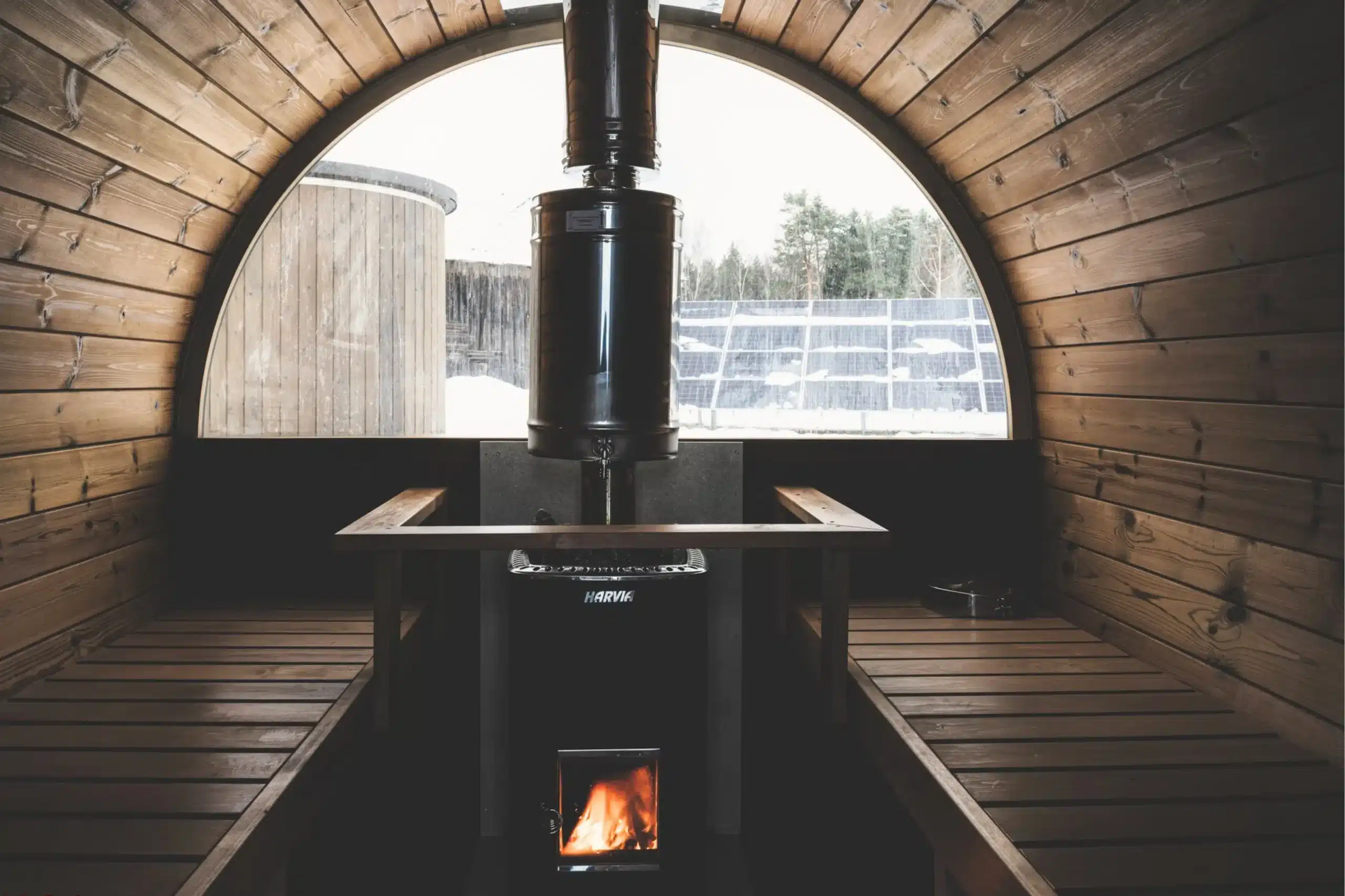 Poêle à bois ou électrique pour sauna : Le guide complet 2026 1 electricite sauna nordique scandinave njord
