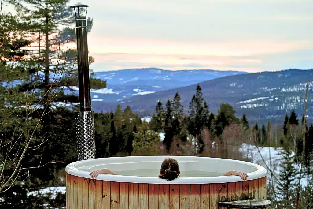 Bain nordique et grossesse : ce que vous devez savoir avant de vous baigner 1 taille bain nordique bois njord