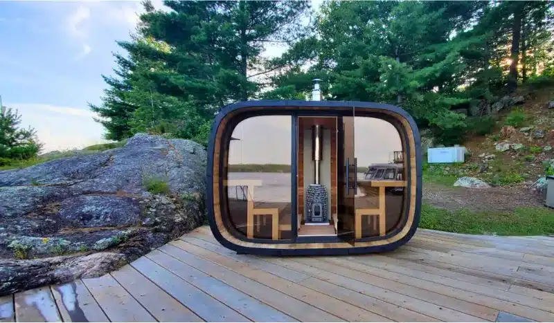 Bain Nordique et Sauna : Le Combo Bien-Être Scandinave Ultime 2026 5 sauna exterieur terrasse bois